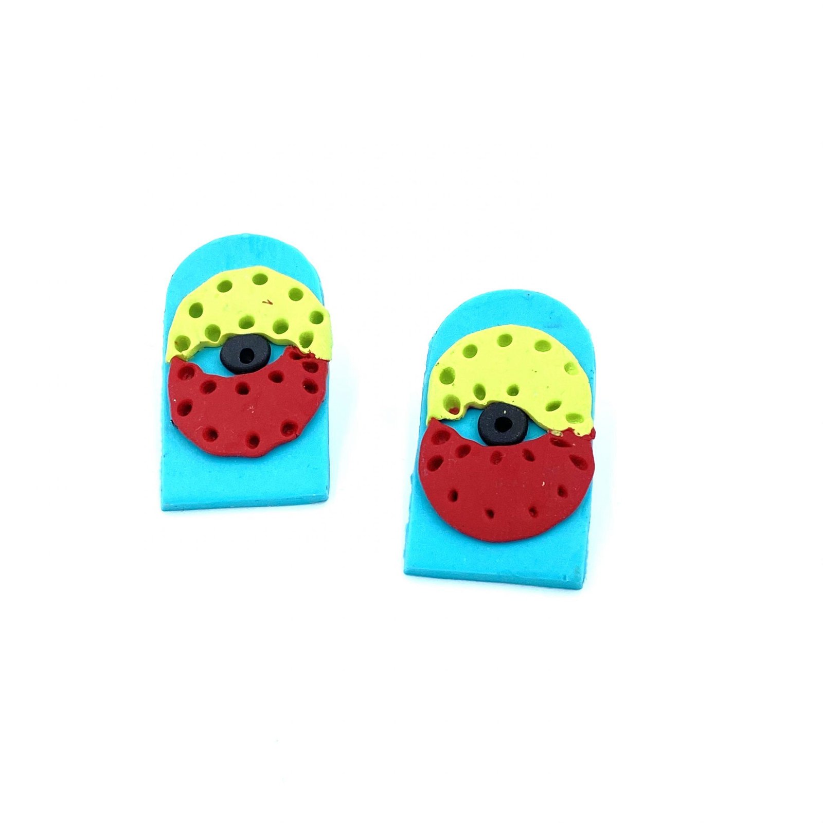 Boho Evil Eye handmade earrings